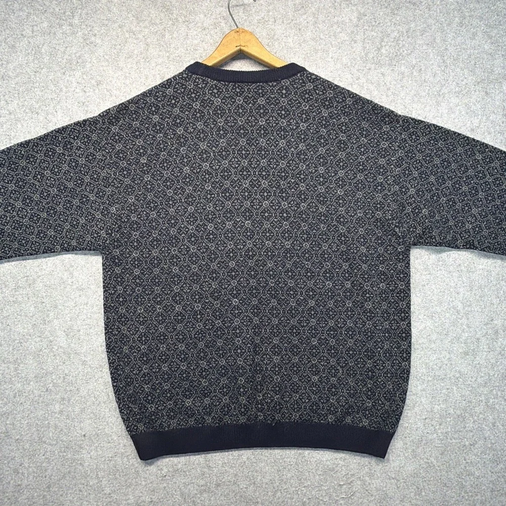 Vintage L.L. Bean Wool Made In Scotland Men's XL Sweater Fair Isle